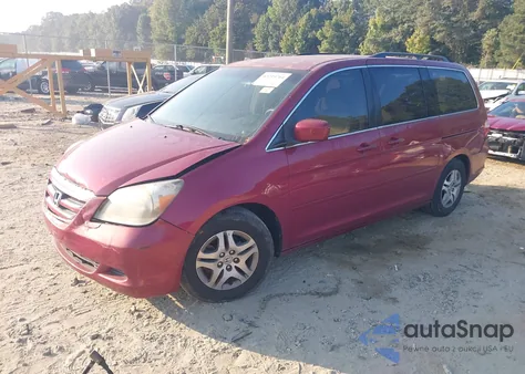2005 Honda Odyssey Ex from USA, damaged, VIN 5FNRL38495B008629